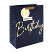 Picture of NAVY BIRTHDAY GIFT BAG
